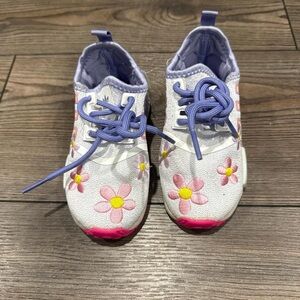 Discontinued Monster inc Disney boo sneakers : Floral Design 7k (7c)